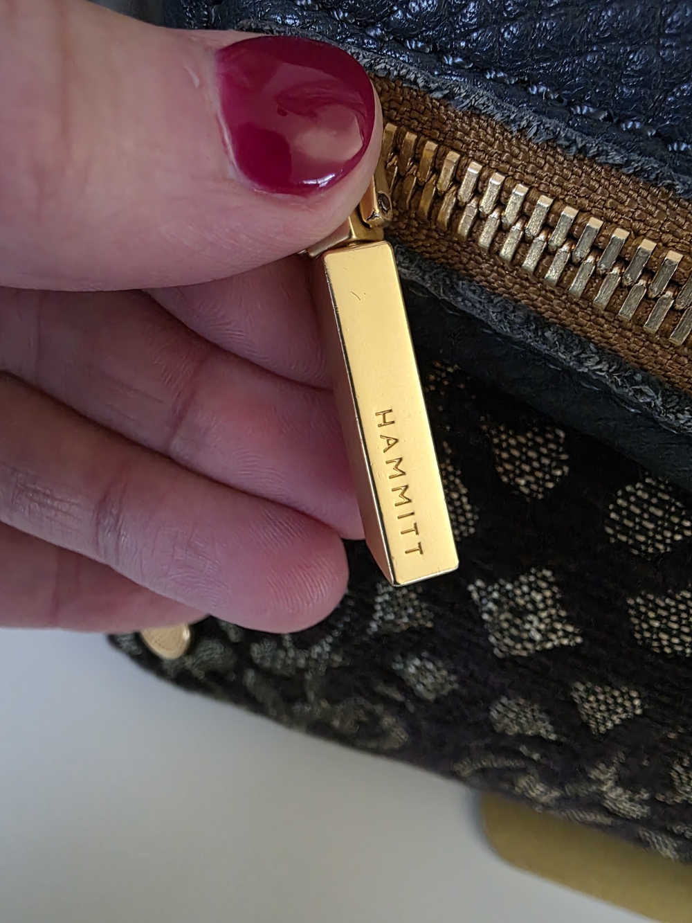Hammitt VIP Large Antique Atelier Studded Leather Crossbody Special Edition - Picture 5 of 16